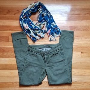 Cargo green prAna "Kayla" jeans